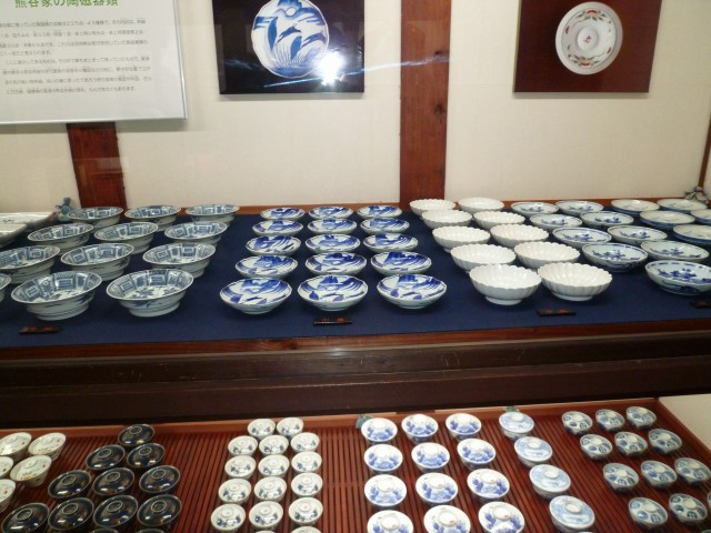 熊谷家に残されていた大量の食器